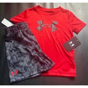 NWT Under Armour Athletic Set Boys Size 3T